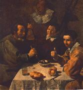 VELAZQUEZ, Diego Rodriguez de Silva y Breakfast  ar oil